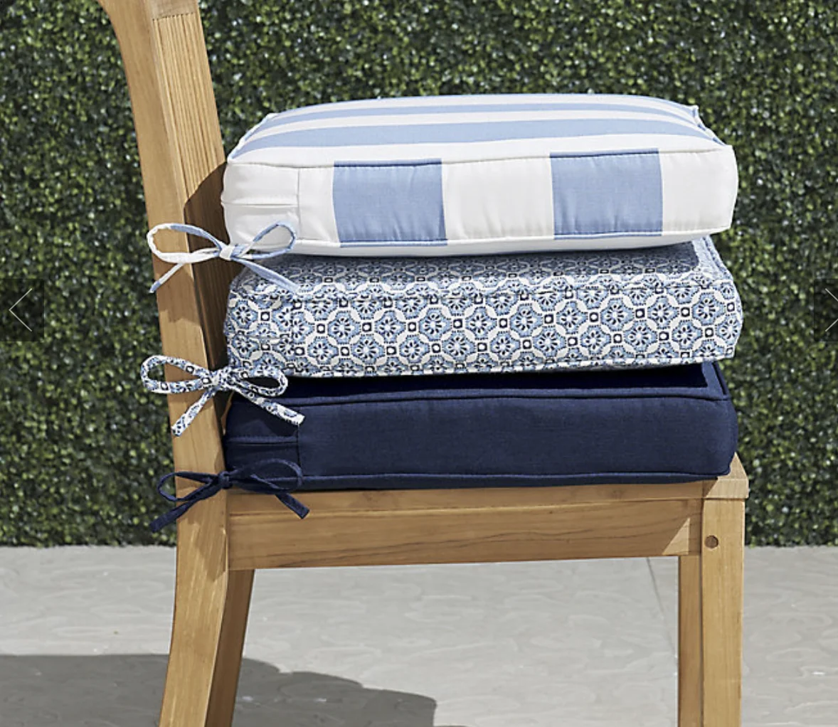 Frontgate Outdoor replacement cushions